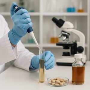 ICP-MS heavy metal testing at Qalitex Laboratories