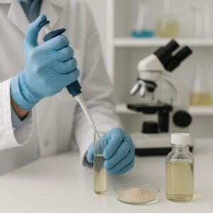 Pesticide residue testing laboratory at Qalitex